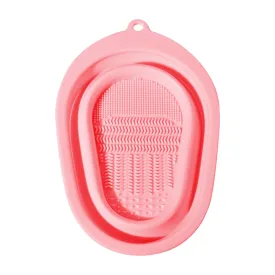 Collapsible Makeup Brush Cleaning Mat Silicone