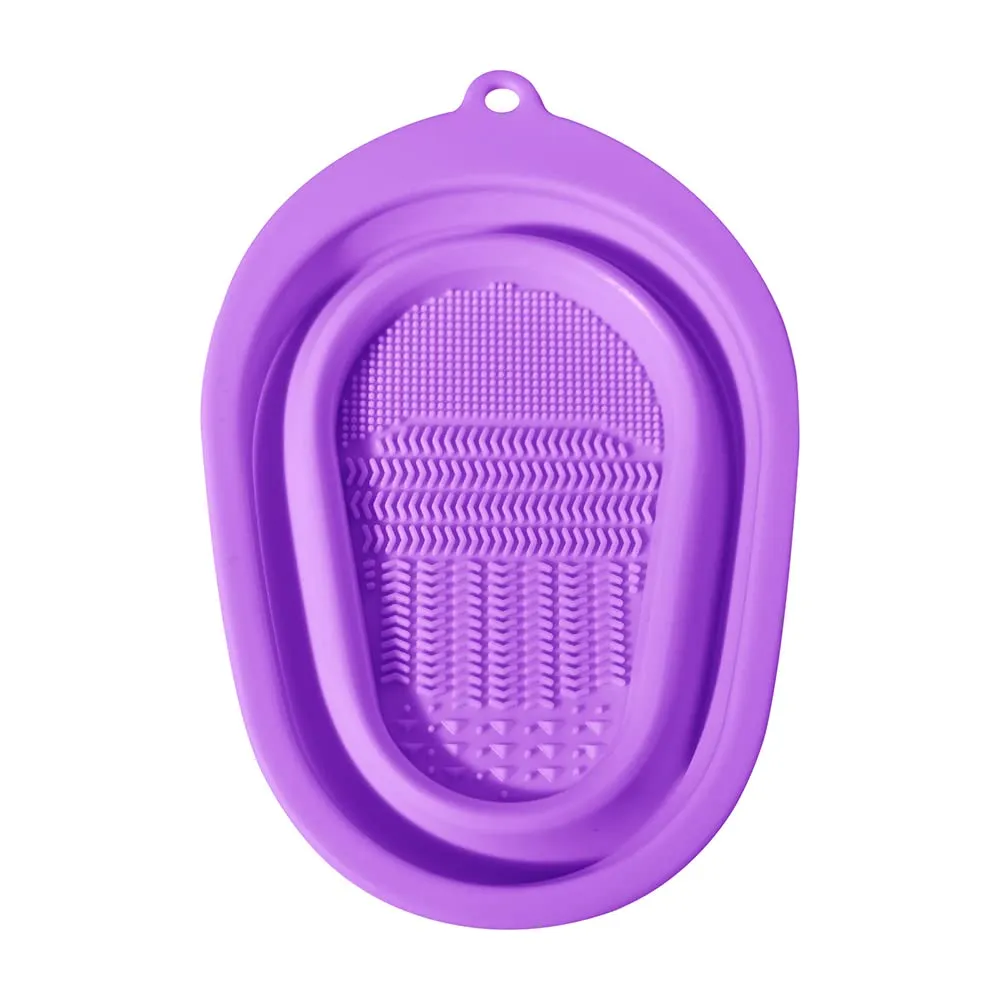 Collapsible Makeup Brush Cleaning Mat Silicone