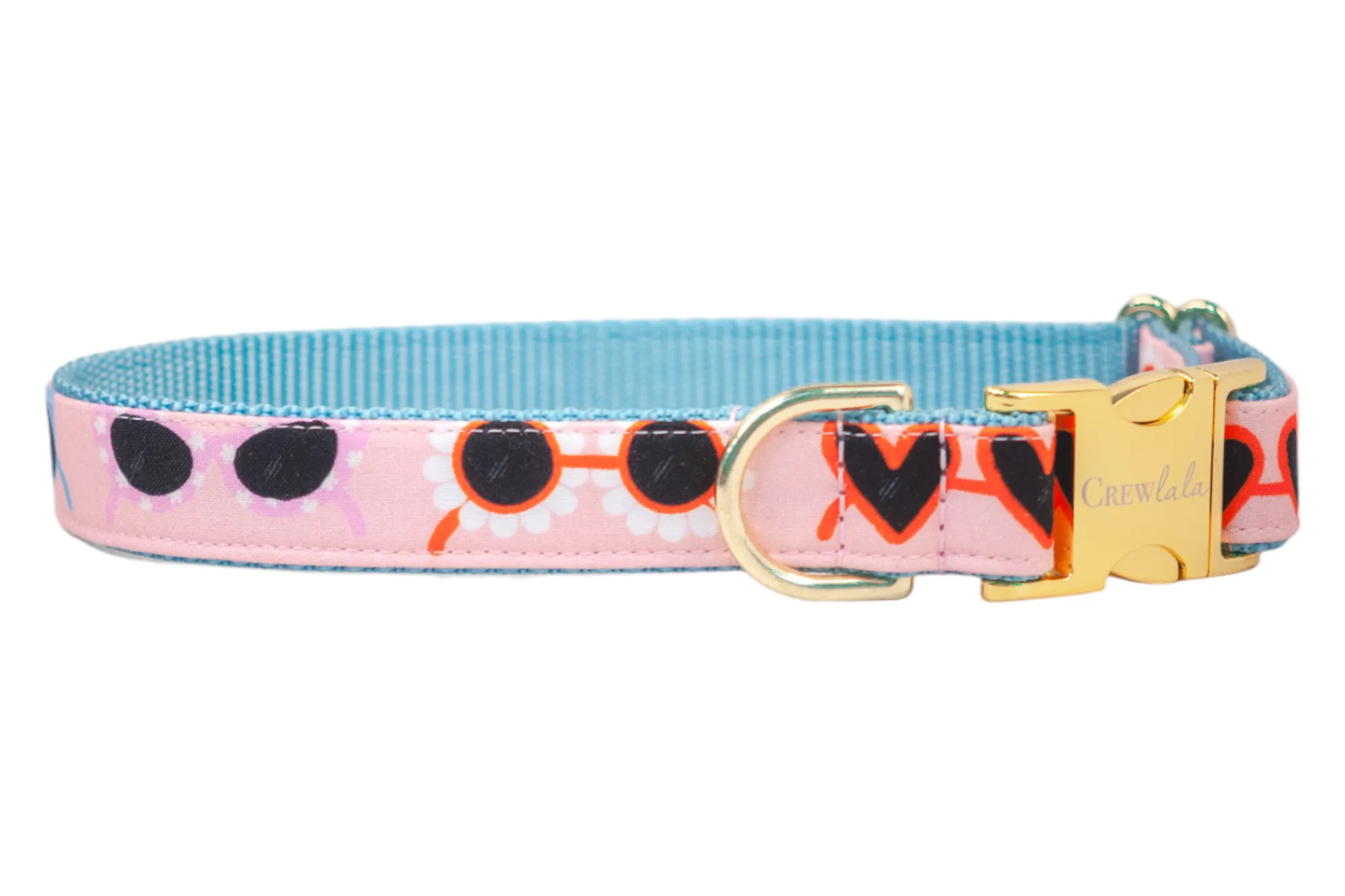 Cute Shades Belle Bow Dog Collar