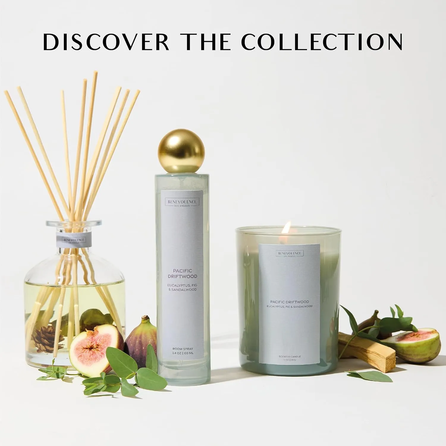 Eucalyptus & Sandalwood Room Spray - Benevolence LA Air Freshener & Fabric Freshener Spray for Home & Linen