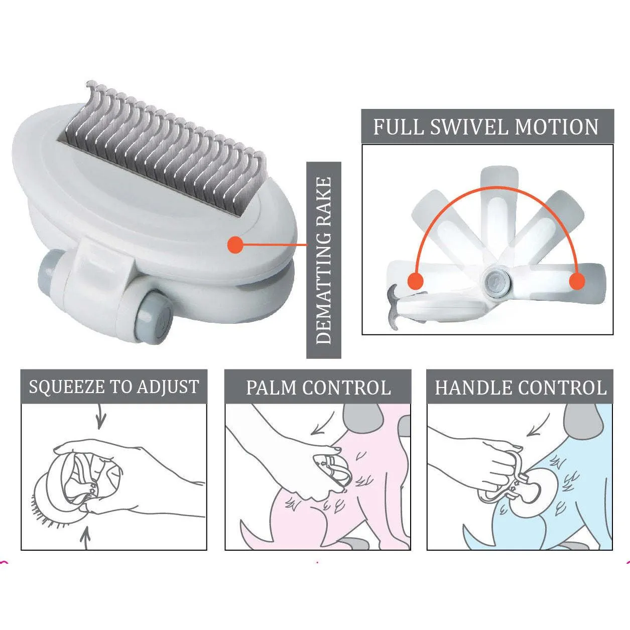 Grooming Comb for Travel Care