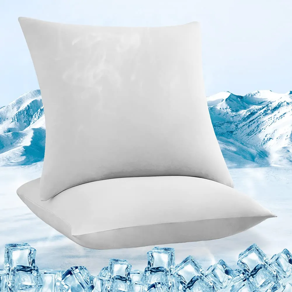 Hidden Zip Design Cool Pillowcases of 2 Pack