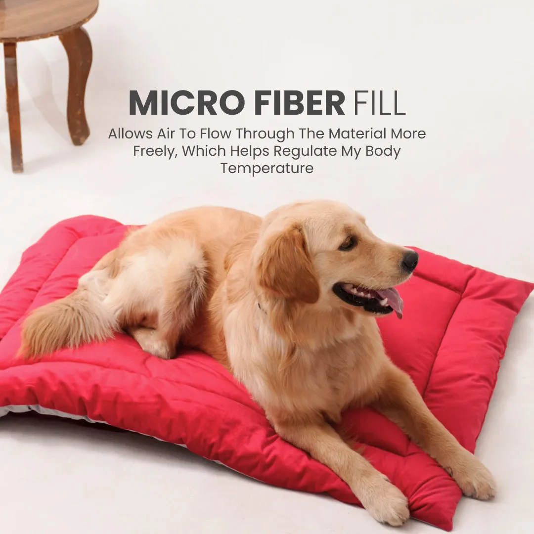 India's 1st Dog Summer Bed - Strawberry Pink