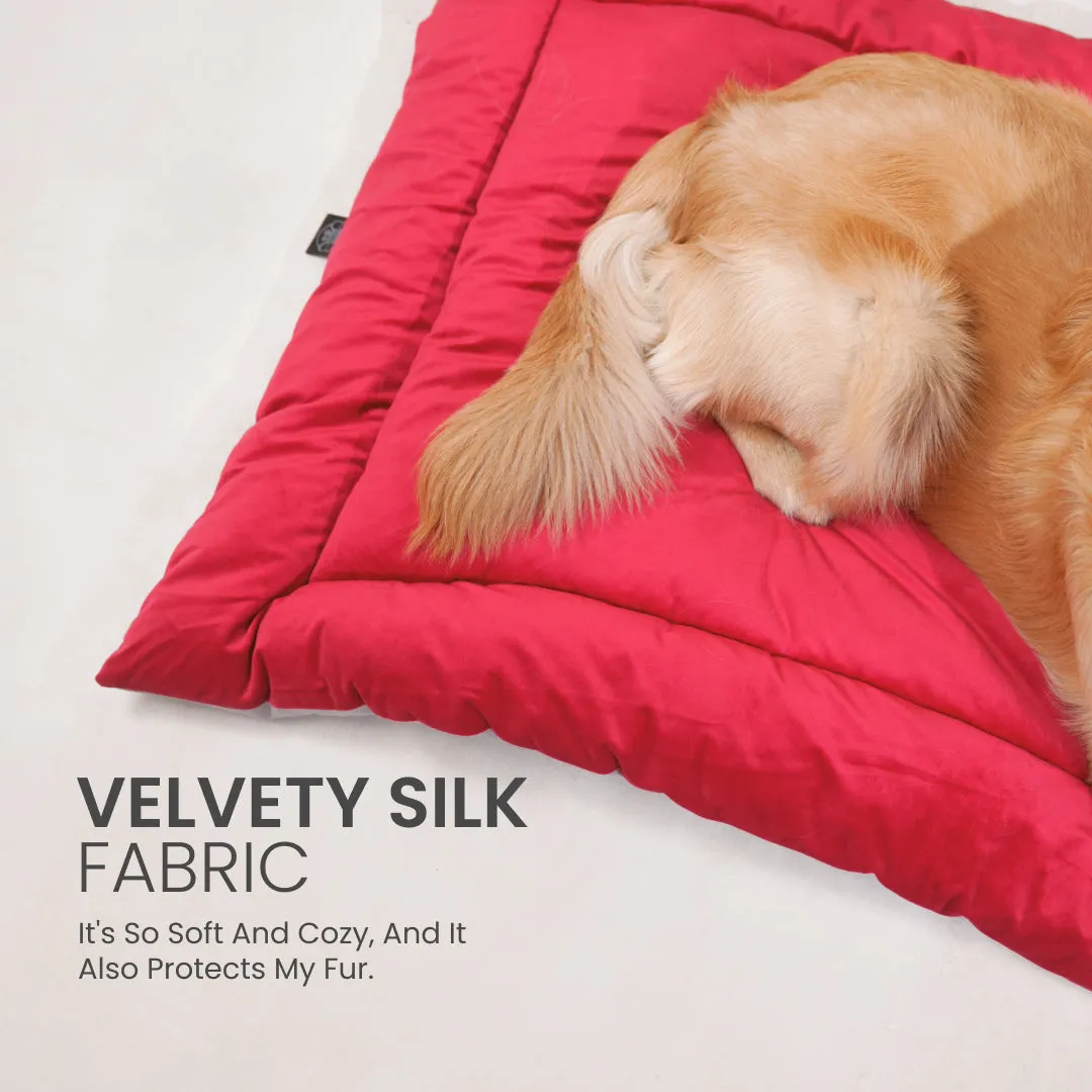 India's 1st Dog Summer Bed - Strawberry Pink