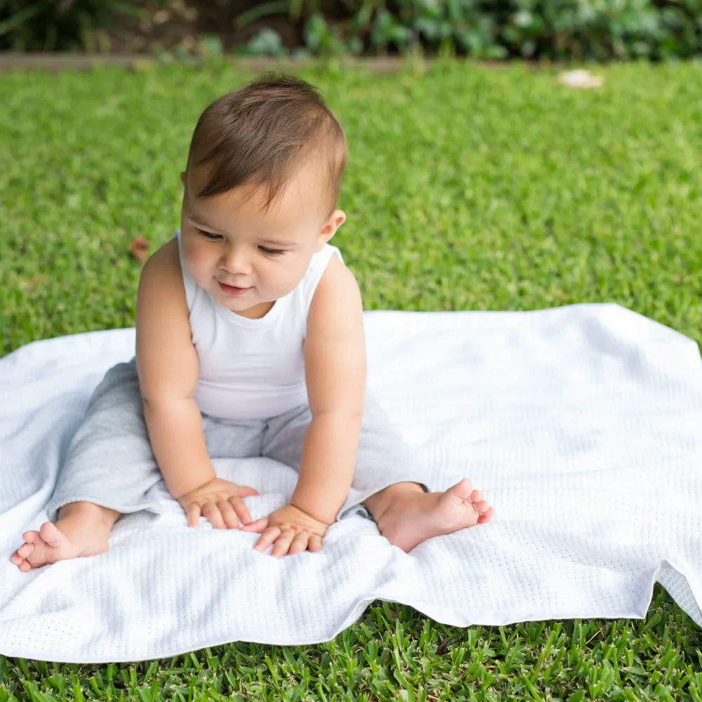 Little Bamboo Cot Heirloom Blanket