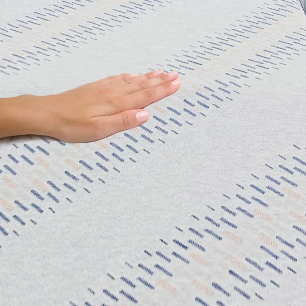 Livpure Smart Lumbar HR Foam Mattress| 3D Sleeptech Zones | Advanced Support with ComfortScience Tech| High GSM Certified Fabric |EGAPA Air Filter|Single Bed (72x36x4) inch, Zipper Cover