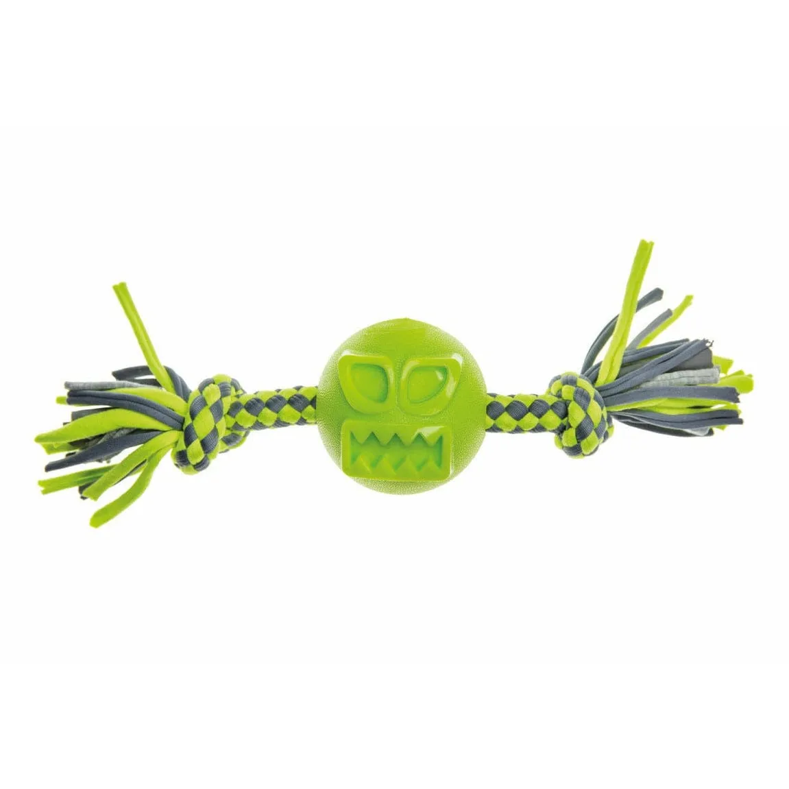 MONSTER BALL WITH ROPE LARGE 7X30 CM