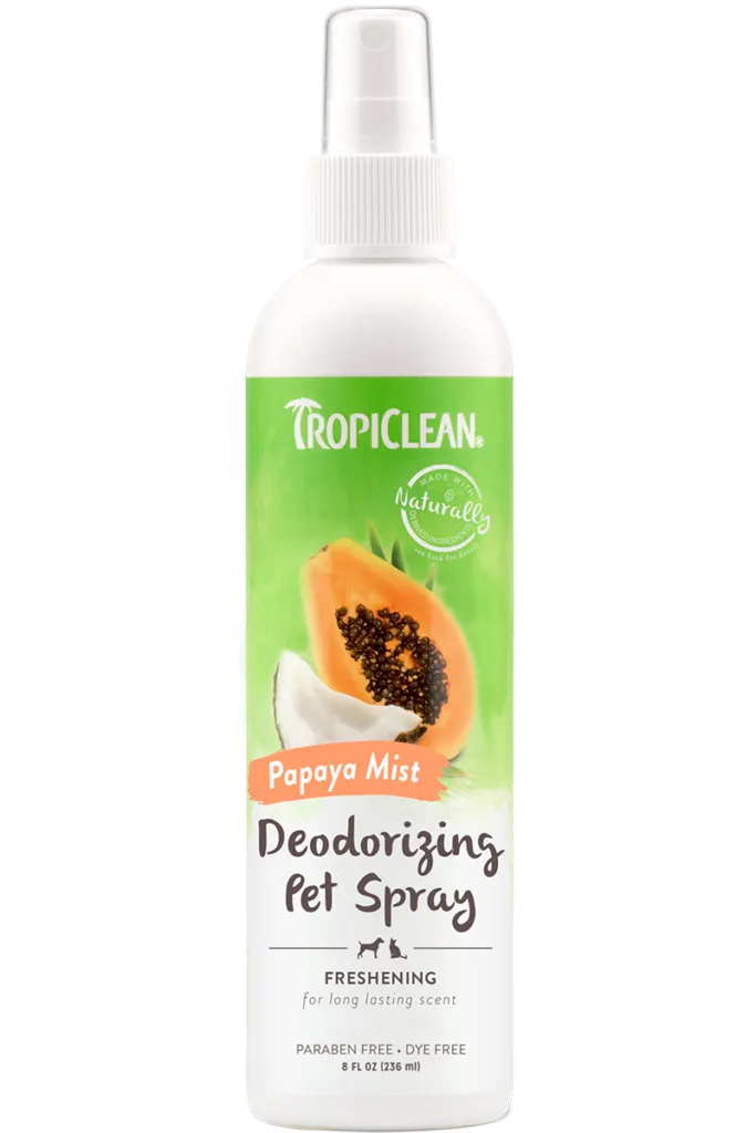 Tropiclean Papaya Mist Deodorizing Pet Spray