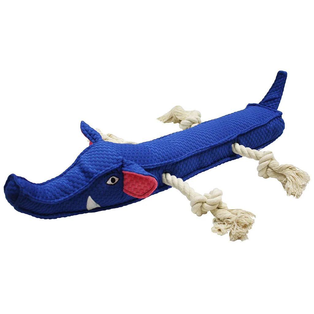TuffPuff Elephant Stick 20" | Squeak & Rope