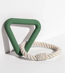 Wild One Triangle Tug Dog Chew Toy (Spruce)